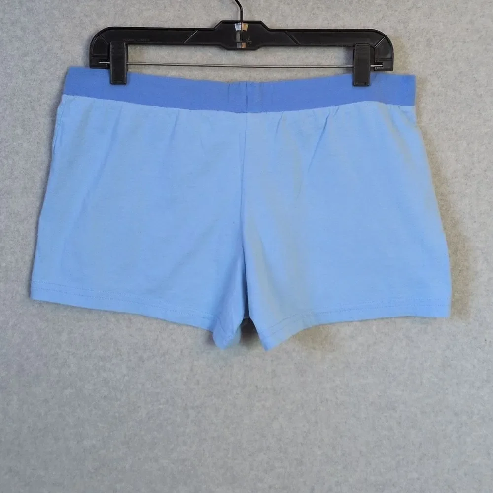 Disney Snow White Blue Pajama Lounge Shorts Women's L - Picture 2 of 4